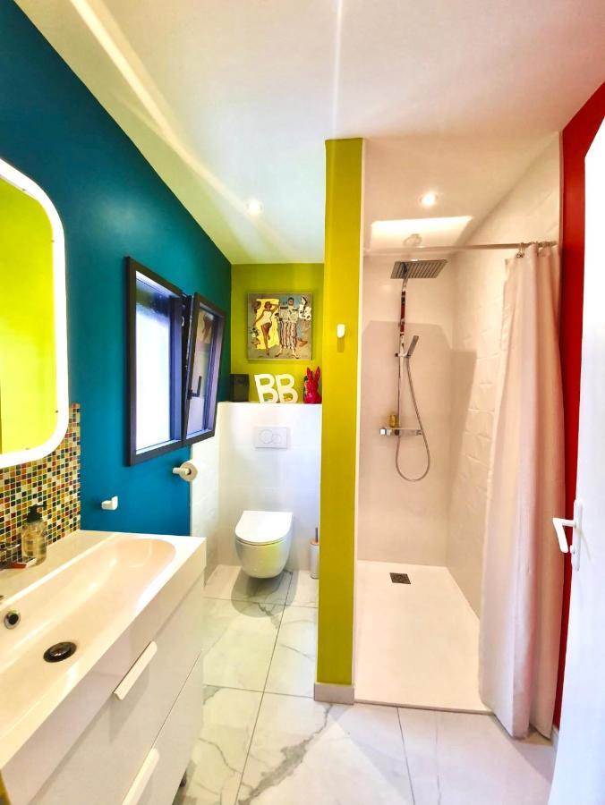 La Maison Pop Appartement Meuble Independant Avec Jardin Romans-sur-Isere Ngoại thất bức ảnh