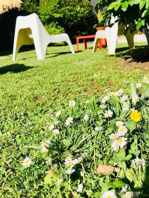 La Maison Pop Appartement Meuble Independant Avec Jardin Romans-sur-Isere Ngoại thất bức ảnh