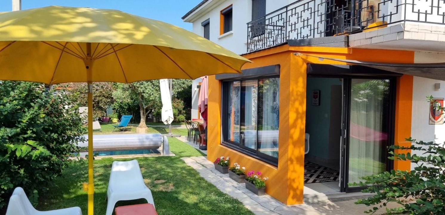 La Maison Pop Appartement Meuble Independant Avec Jardin Romans-sur-Isere Ngoại thất bức ảnh